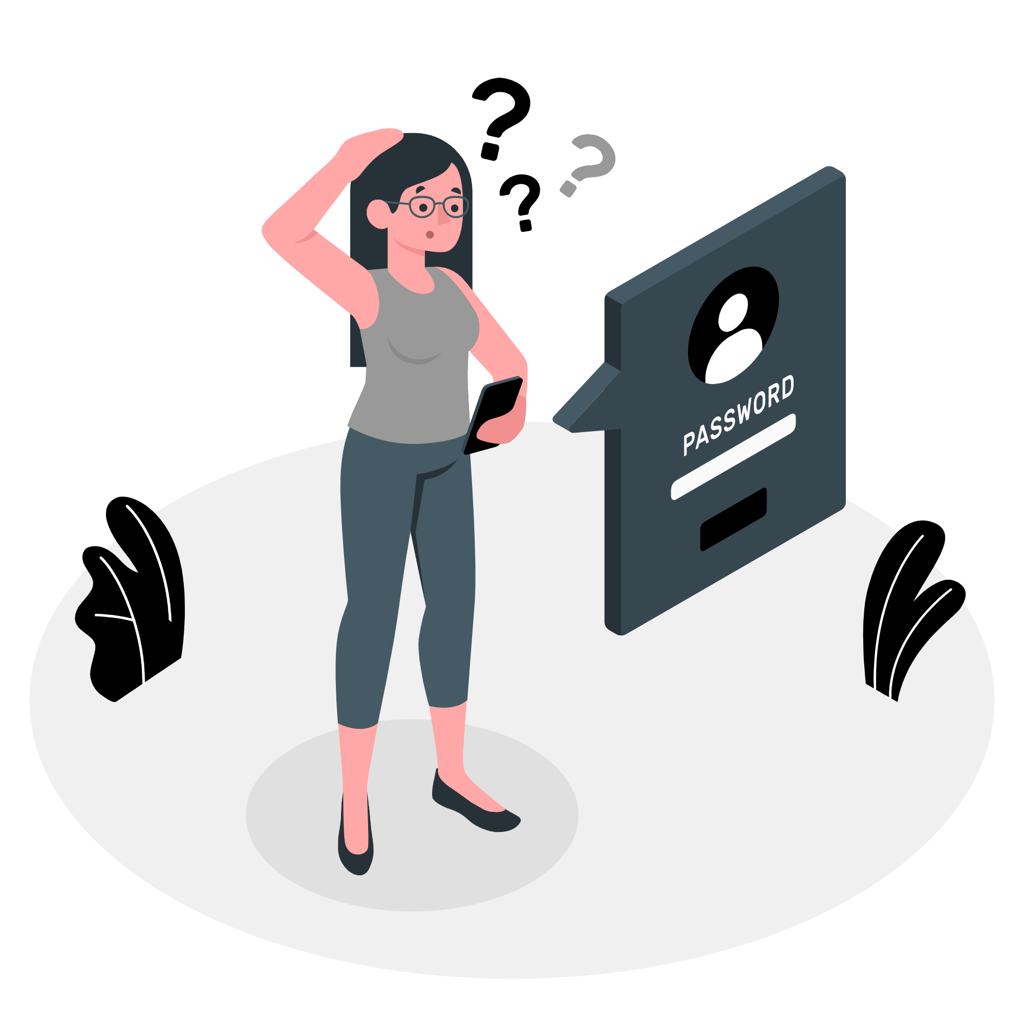 Forgot Password Illustration