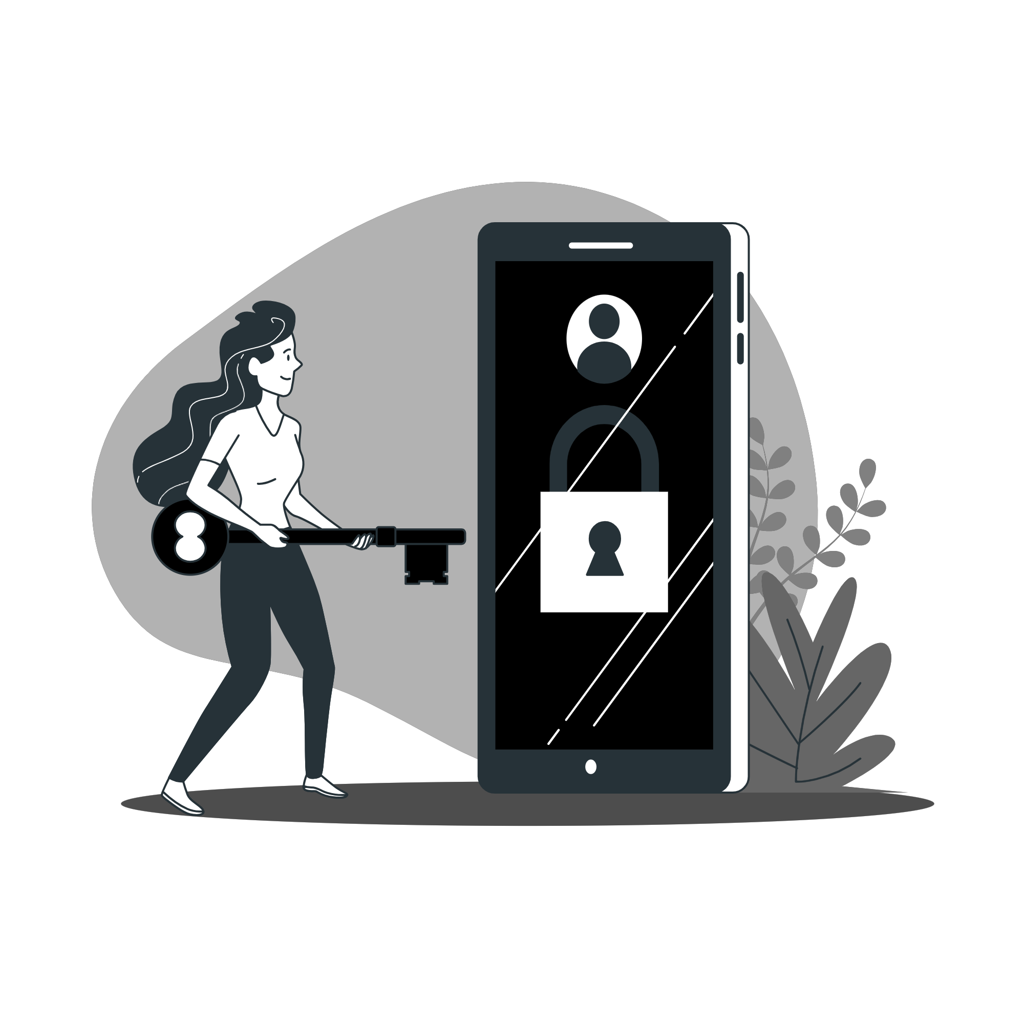 LernyX Login Illustration
